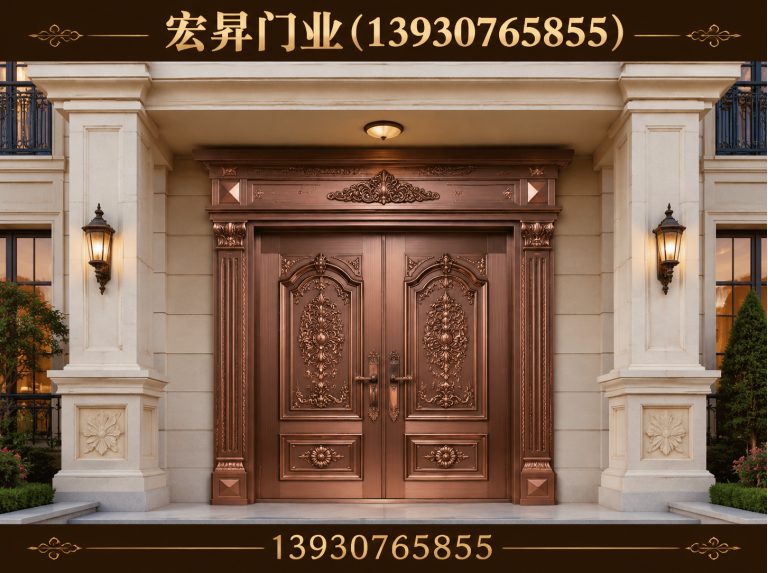 海兴县铸铝门展示图